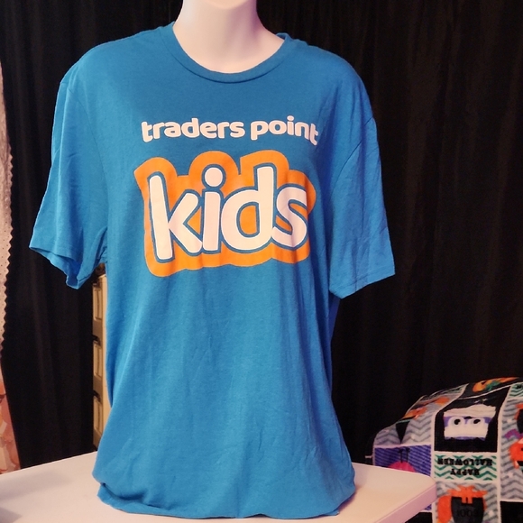 District Blue and Orange Tee - Picture 1 of 2
